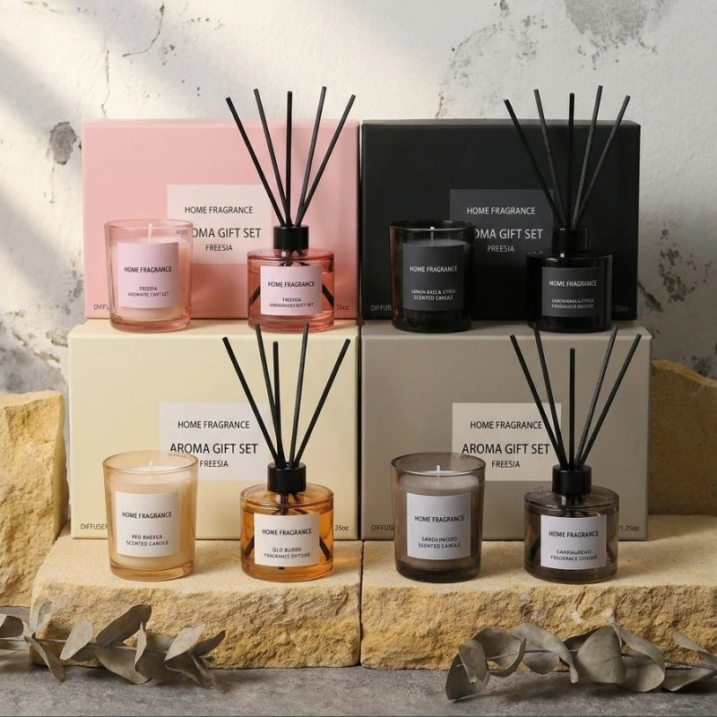 Candle and Diffuser Gift Set